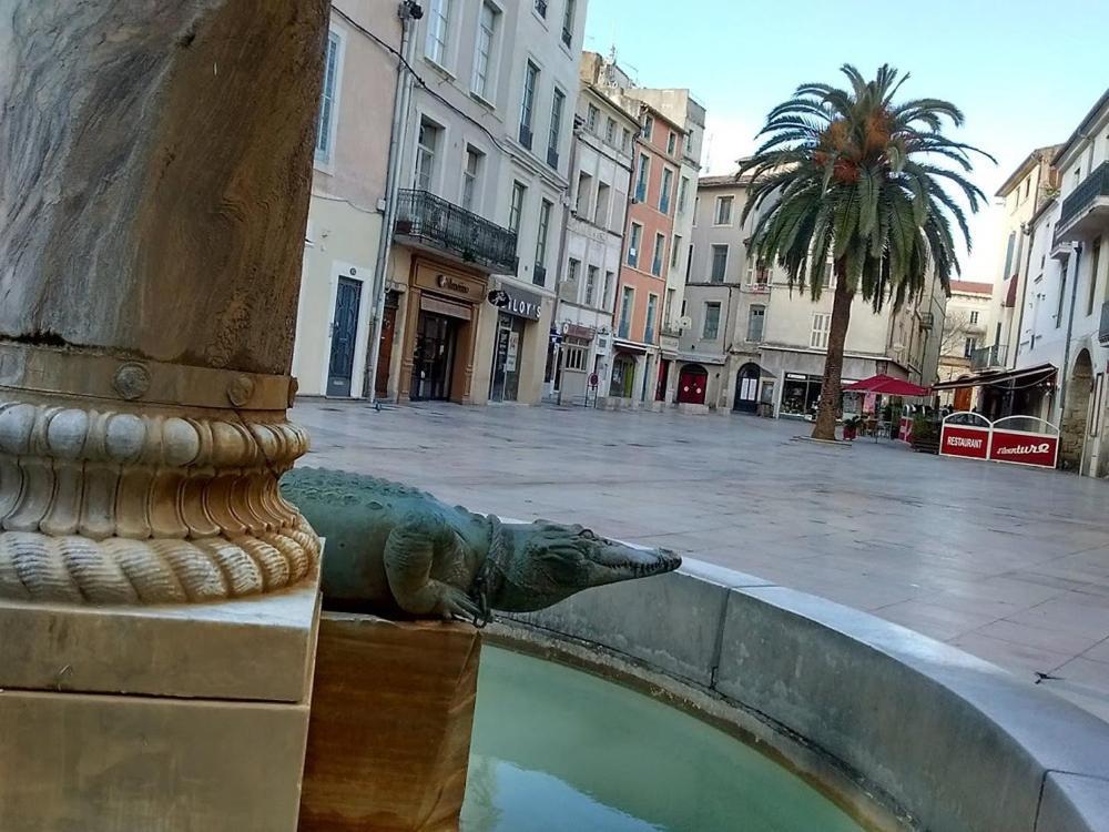 Agreable Appartement T2 Proche Centre Nîmes Esterno foto